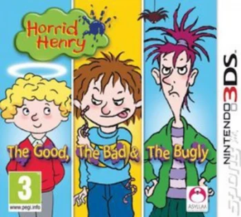 Horrid Henry The Good The Bad and The Bugly Nintendo 3DS Game
