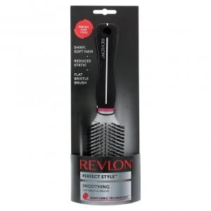 Revlon Perfect Style Flat Bristle Brush Silver
