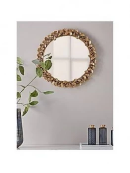 Cox & Cox Gilded Leaves Mirror