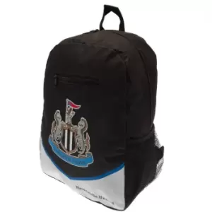 Newcastle United FC Swoop Backpack (One Size) (Black/White)