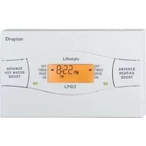 Drayton LP822 Universal Heating & Hot Water Programmer