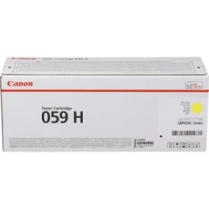Canon 059 Yellow Laser Toner Ink Cartridge