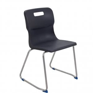 TC Office Titan Skid Base Chair Size 6, Charcoal