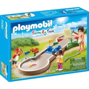Playmobil Family Fun Campsite Mini-golf