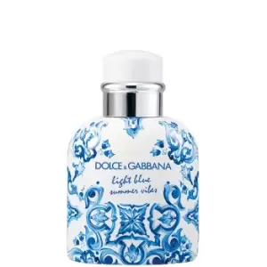 Dolce & Gabbana Light Blue Summer Vibes Pour Homme Eau de Toilette For Him 75ml