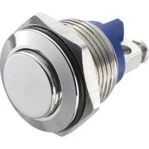 TRU COMPONENTS GQ 16H N Tamper proof pushbutton 48 Vdc 2 A 1 x OffOn IP65 momentary