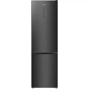 Hisense RB470N4SFCUK WiFi Connected 60/40 Frost Free Fridge Freezer - Stainless Steel / Black - C Rated