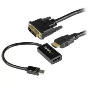 StarTech.com mDP to DVI Connectivity Kit - Active Mini DisplayPort to