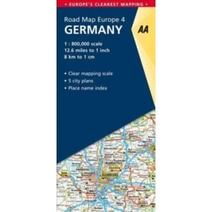 4. Germany : AA Road Map Europe