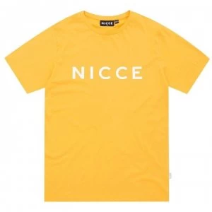 Nicce Tee Mens - Apricot