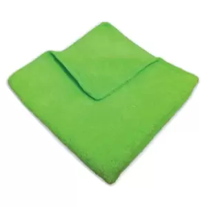32X36CM Economy Green Microfibre Cloth