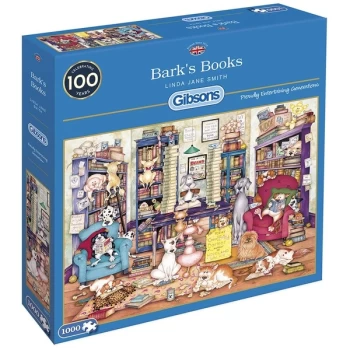 Barks Books Jigsaw Puzzle - 1000 Pieces