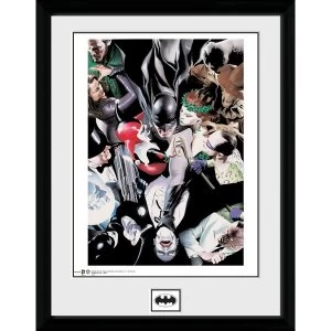 Batman Villians Collector Print (30 x 40cm)