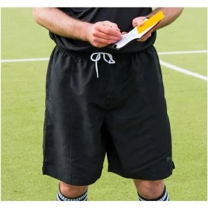 Precision Referees Shorts Black/White 38-40"
