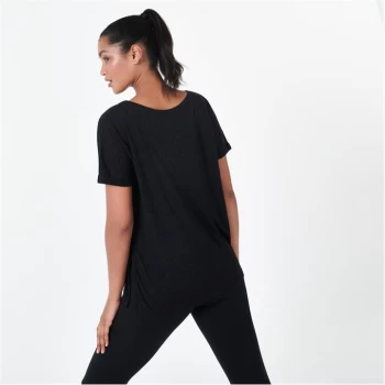 Biba Active Loose T-Shirt - Black