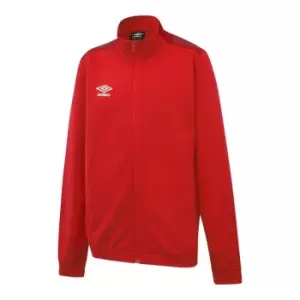 Umbro Knitted Jacket Mens - Red