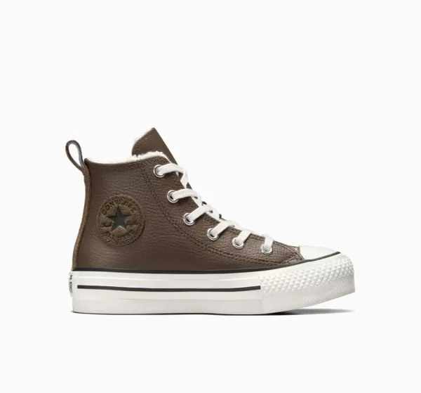 Chuck Taylor All Star EVA Lift Leather Sherpa