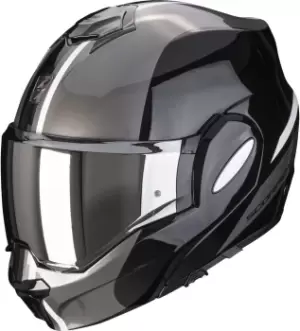 Scorpion EXO-Tech Forza Helmet, black-silver, Size 2XL, black-silver, Size 2XL