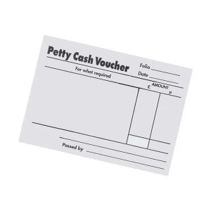 5 Star Office Petty Cash Pad 160 Pages 88x138mm Pack 5