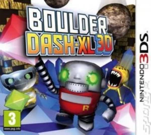 Boulder Dash XL 3D Nintendo 3DS Game