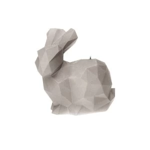 Gray Large Rabbit Candle