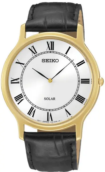 Seiko Watch Solar Mens - White SO-690