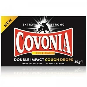 Covonia Double Impact Cough Drops - Extra Strong - Original - 30g