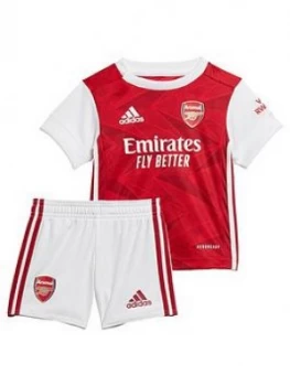 adidas Arsenal 2020/21 Home Baby Mini Kit - Red, Size 3-6 Months