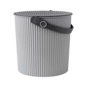 Hachiman Omnioutil Storage Bucket & Lid Medium - Lux Grey