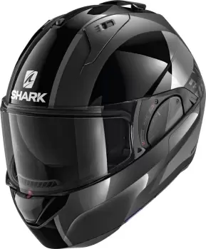 Shark Evo-ES Endless Helmet, black-grey, Size S, black-grey, Size S