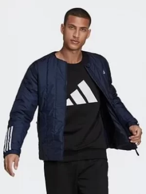 adidas Itavic 3-stripes Light Jacket, Blue, Size L, Men