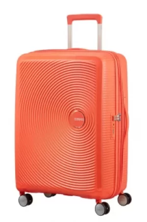 American Tourister Soundbox Spinner Expandable (4 wheels) 67cm Spicy Peach