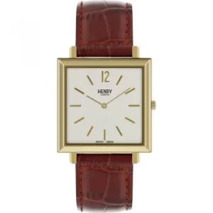 Mens Henry London Heritage Square Watch