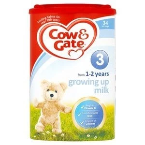 Cow and Gate 3 Growing Up Milk Powder 900g