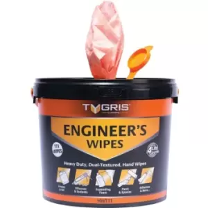 Tygris Engineer's Wipes, Pack Qty 111