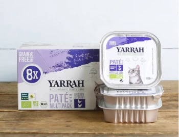 Yarrah Cat Food - Chicken & Turkey Pate With Aloe Vera - 100g