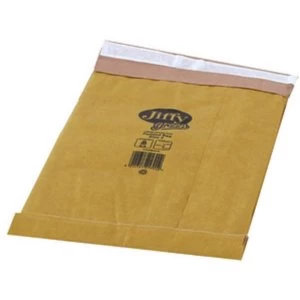 Jiffy Green Size 3 Padded Bag Envelopes 195 x 343mm Peal and Seal Brown 1 x Pack of 100 Envelopes