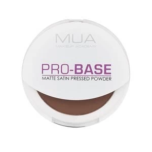 MUA Pro Base Matte Satin Pressed Powder - Cocoa Brown