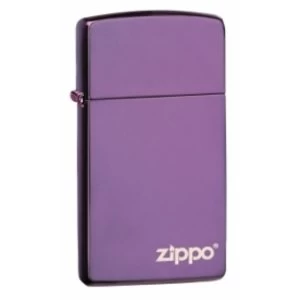 Zippo Logo Slim Abyss Lighter