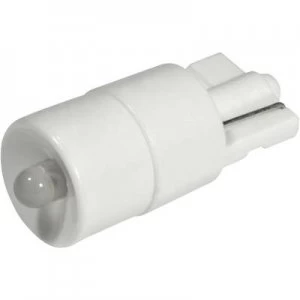 LED bulb W2.1x9.5d Cold white 12 Vdc 12 V AC 1800 mcd CML