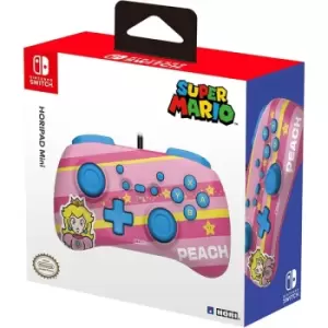 HORI Princess Peach Nintendo Switch Mini Horipad