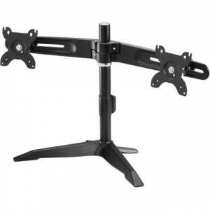 Amer AMR2SU flat panel desk mount 61cm (24") Freestanding Black