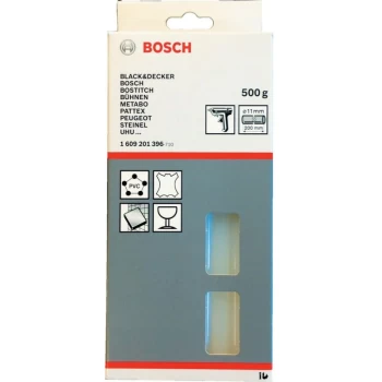 Bosch 1609201396 11X45MM Transparent Glue Stick 500G