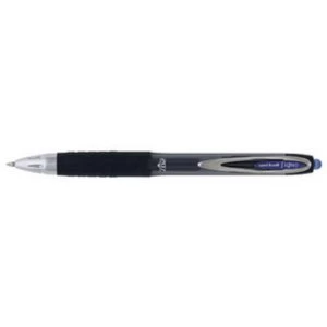 Uni Ball Signo UMN 207 RT Rollerball Pen Retractable Line Width 0.4mm Tip Width 0.7mm Blue 1 x Pack of 12 Pens