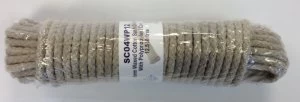 Select Hardware Cotton Sash Cord 6mm 12.5M 1 Pack