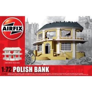 Polish Bank Resin Ruined Buildings Air Fix Model Kit