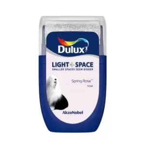 Dulux Light & Space Spring Rose Matt Emulsion Paint 30ml