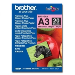 Brother BP71G A3 Glossy Photo Printer Paper