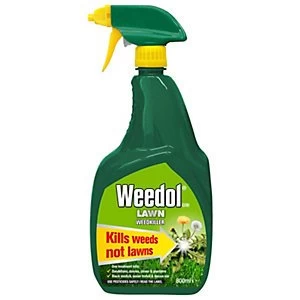 Weedol Lawn Ready to Use Weed Killer - 800ml