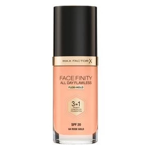 Max Factor Facefinity 3in1 Flawless Foundation 64 Rose Gold